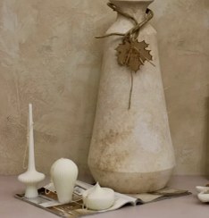تصویر گلدان پتینه کوزه ای 