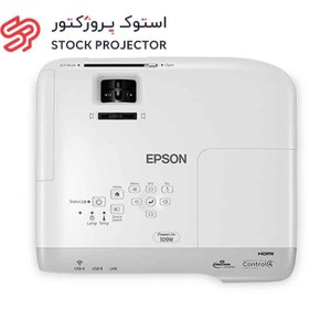 تصویر ویدئو پروژکتور استوک اپسون Epson Powerlite 109W Epson PowerLite 109W WXGA 3LCD Projector