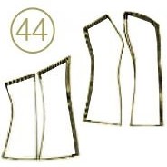 تصویر الگوی دکلته تک سایز 44 