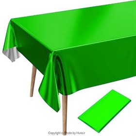 تصویر سفره سبز متالایز 180x120سانت 