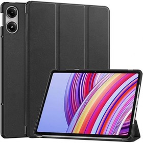 تصویر کیف کلاسوری تبلت مدل Smart - Xiaomi Redmi Pad Pro / Poco Pad / خاکستری 