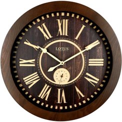 تصویر ساعت دیواری چوبی لوتوس مدل DUNKIRK کد W-9820 ا DUNKIRK W-9820 DUNKIRK W-9820