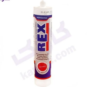 تصویر چسب آکواریوم شفاف رکس 205 گرم Rex transparent aquarium glue 205 grams