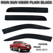 تصویر باران گیر تویوتا هایلوکس مدل 2006-Toyota Hilux RIAN SUN VISOR PLAIN 2015 