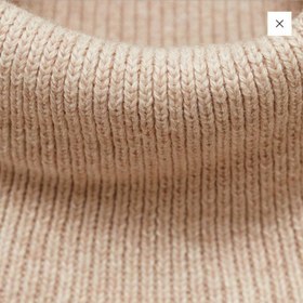 تصویر یقه اسکی کرمی دخترانه - ۱۳سال Cream turtleneck for girls