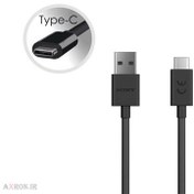تصویر کابل شارژ USB-C سونی Xperia XZ 