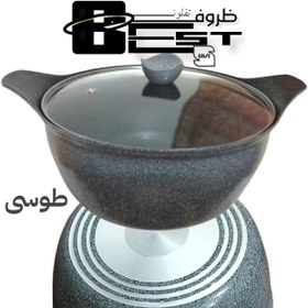 تصویر قابلمه تفلون تک سایز 32 بستBEST(ارسال رایگان) 