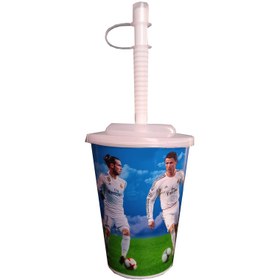 تصویر لیوان نی دار کودک کد F56 