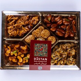 تصویر سوهان عسلی 5مغز عسلی-5مغز