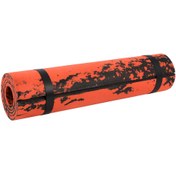 تصویر مت ورزشی فوم EVA ضخامت ۸ میلی‌متر مدل دو رنگ | ضدلغزش و سبک مخصوص یوگا و پیلاتس 