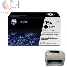 تصویر کارتریج لیزری مشکی اچ‌پی مدل 15A 