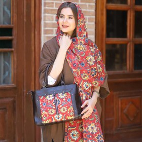 تصویر ست کیف و شال زنانه باران کد 04 Baran Women Bag and Shawl Set Code 04