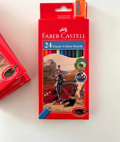 تصویر مداد رنگی ۲۴ رنگ فابرکاستل ۱۵۳ 