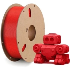 تصویر فیلامنت PLA High Speed آنیکیوبیک رنگ قرمز 