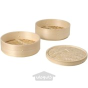 تصویر بخار پز بامبو مدل KLOCKREN | برند ایکیا | ارسال30 روز کاری 