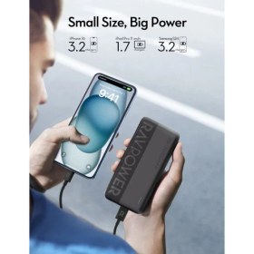 تصویر پاوربانک ۲۰۰۰۰ میلی‌آمپری راوپاور مدل RP-PB1229 RAVPower RP-PB1229 20000mAh Powerbank