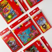 تصویر مداد رنگي ١٢ و ٢٤ رنگ اونر 