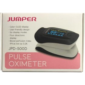 تصویر پالس اکسیمتر جامپر JPD-500D ا Jumper JPD-500D Pulse Oximeter OLED Jumper JPD-500D Pulse Oximeter OLED