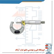 تصویر میکرومتر آسیمتو 50-25 میلی متر خارج سنج مدل 0-02-101 Asimeto Outside Micrometer 101-02-0