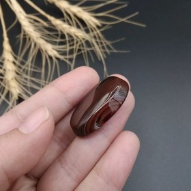 تصویر نگین عقیق سلیمانی خراسانی اصل معدنی کد 8182 