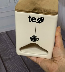 تصویر بانکه تی بگ‌ - گلدار 