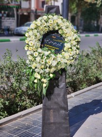 تصویر پایه گل تسلیت کد 6 