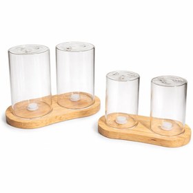 تصویر نمکدان جفتی پیرکس پاپا 