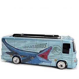 تصویر مدل خودرو اتوبوس تور پریمیوم JURASSIC WORLD HW هات ویلز HOT WHEELS 