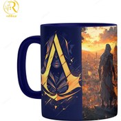 تصویر ماگ اساسین کرید Assassins Creed دسته رنگی کد 9242 Assassin's Creed mug, color code 9242