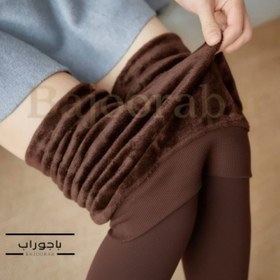 تصویر جورابشلواری داخل خز 