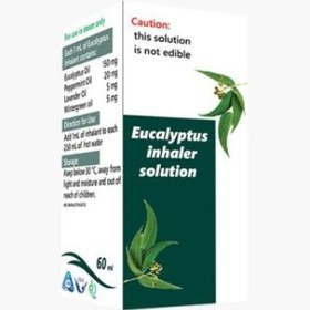 تصویر محلول بخور اکالیپتوس Eucalyptus Inhaler Solution 