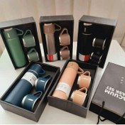 تصویر فلاسک سه کاپ فلاسک سه کاپ