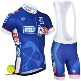 تصویر لباس دوچرخه سواری تیم اف دی جی FDJ team cycling jersey 