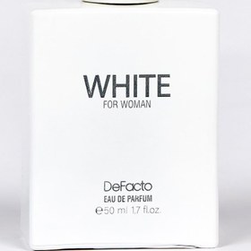 تصویر ادوپرفیوم زنانه دیفکتو سفید 50 میلی لیتر DeFacto White 50 ml