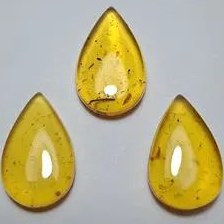 تصویر کهربا طبیعی مناسب نیم ست زیبا و نفیس 