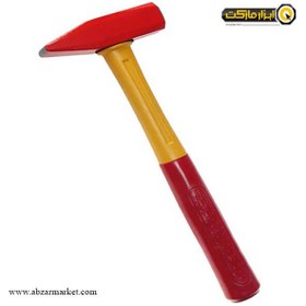 تصویر چکش مهندسی با دسته پلاستیکی ایران پتک مدل AS 10 IRANPOTK AS 10 Engineer`s hammer With plastic handle