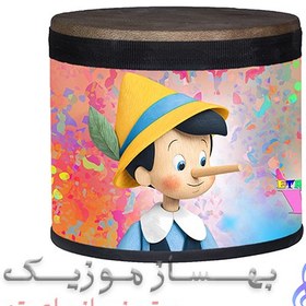 تصویر طبلک کودک طرح پینوکیو 