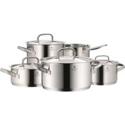 تصویر سرویس قابلمه 9 پارچه دبلیو ام اف مدل WMF GOURMET PLUS WMF GOURMET PLUS Cookware 9-Piece Value Set