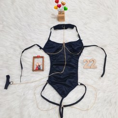 تصویر بادی فانتزی زنانه پشت گره ای فری سایز ۳۶ تا ۴۰ کد۲۲ L22