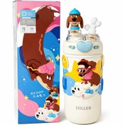تصویر تراول ماگ اورجینال دو حالته دور سیلیکون PUPPY برندDILLER 