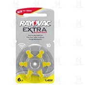 تصویر باتری ۱۰ سمعک ریوواک Rayovac Extra 10