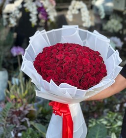 تصویر دسته گل رز شیک 