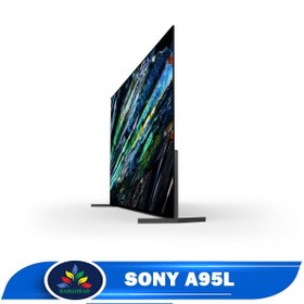 تصویر تلویزیون سونی 65A95L Old 4K Sony TV, model A95L, size 65 inches, produced in 2023