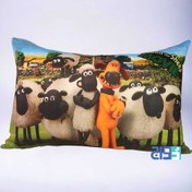 تصویر روبالشی کودک طرح بره نقلا کد 140303091 