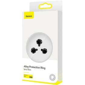 تصویر محافظ لنز دوربین فلزی بیسوس Apple iPhone 11 Pro / 11 Pro Max Baseus Alloy Protection Ring Lens Film 