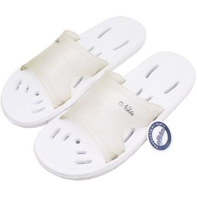 تصویر دمپایی حمام نیکتا مدل 143-WH 