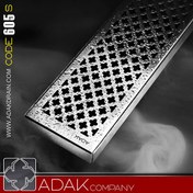 تصویر کفشور طولی ۶۰ سانت تمام استیل آداک مدل ۶۰۵ 