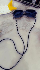 تصویر بند عینک کریستال مشکی 