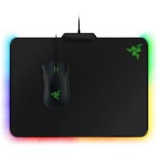 تصویر ماوس پد گیمینگ ریزر مدل Firefly V2 با نور RGB 