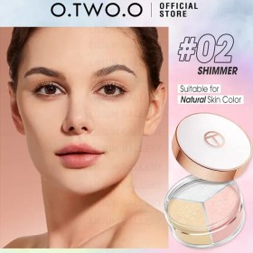 تصویر پودر فیکس کنترل چربی او تو او O.TWO.O Face Setting Powder 